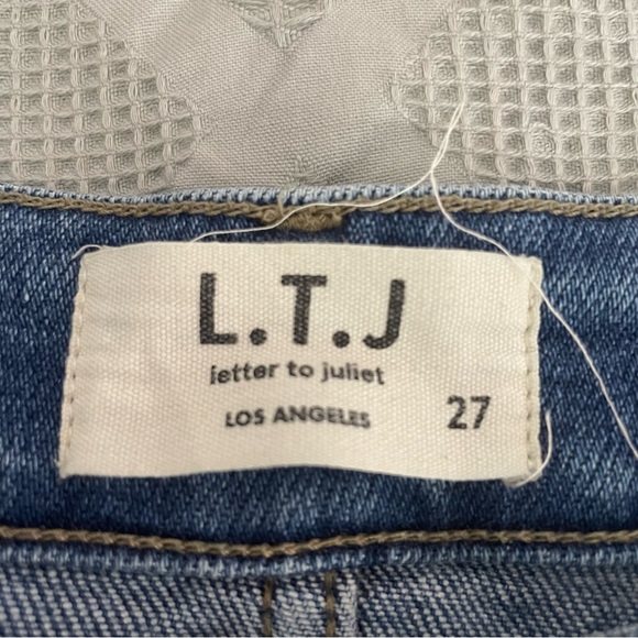 LTJ Letters to Juliet distressed jeans in size 27 - Picture 8 of 12